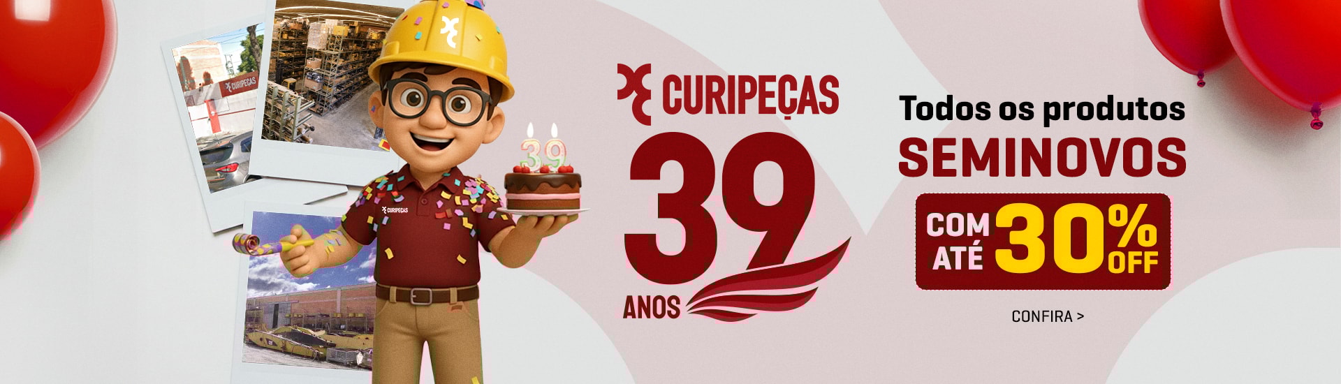 Aniversário Curipeças